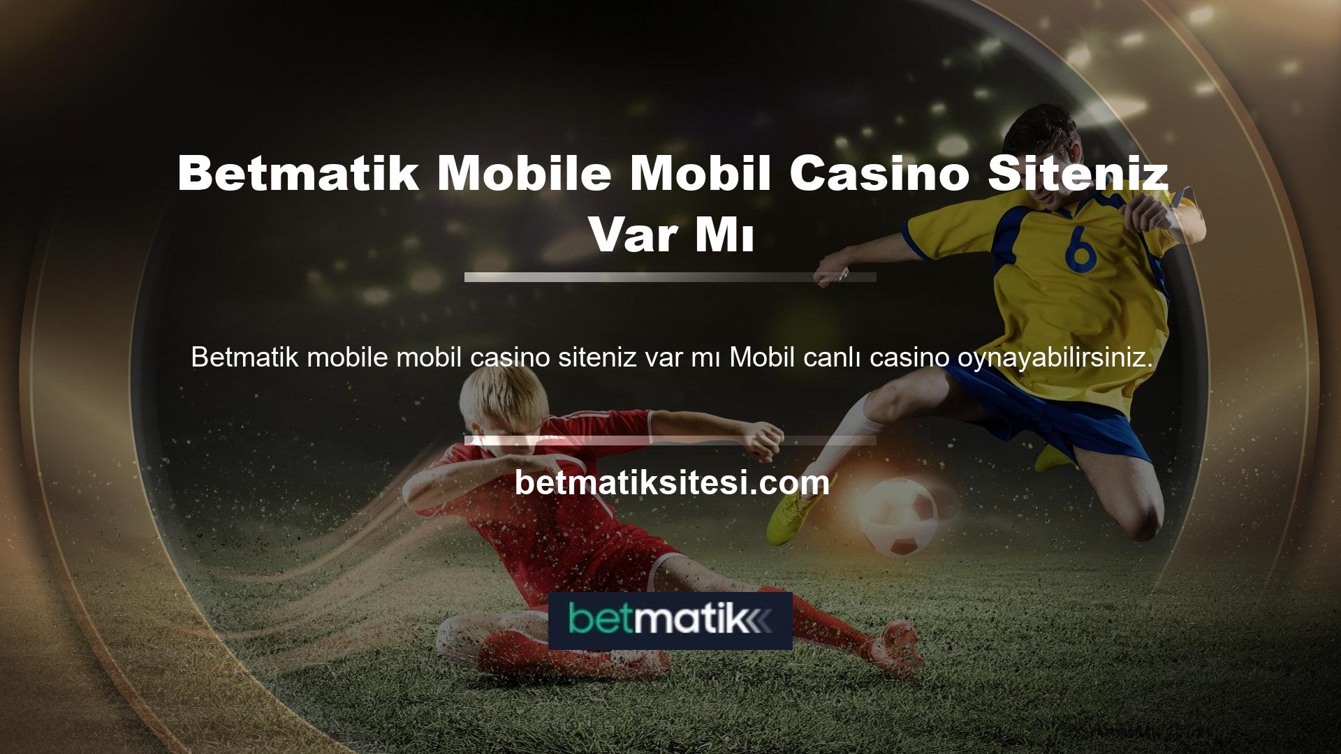 Android Betmatik mobil casino sitesi var mı? Cihazınızda canlı casinolar ve IOS cihazınızda canlı casinolar gibi özelliklere erişebildiğinizi göreceksiniz