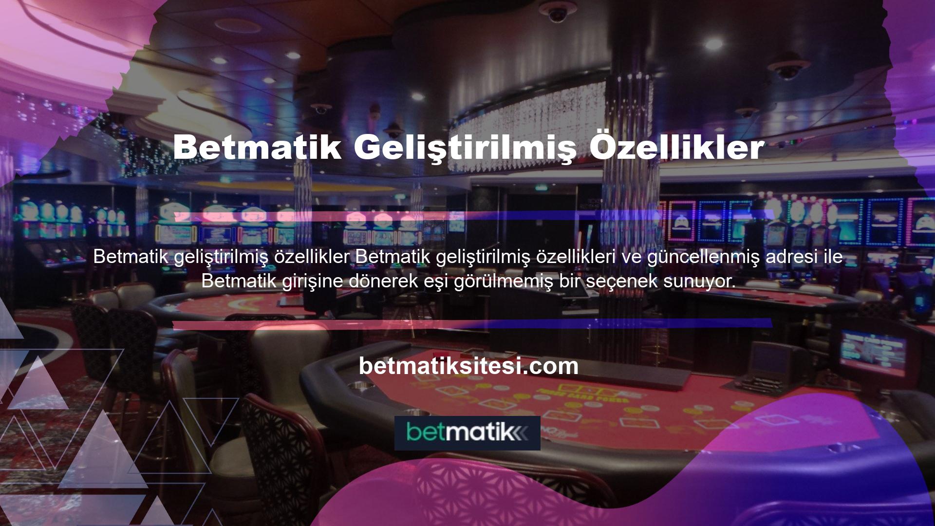 Betmatik kayıtlı